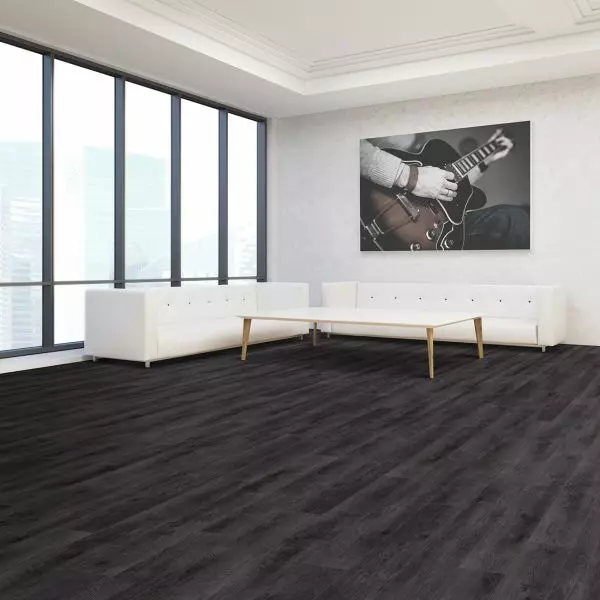 black lvp flooring