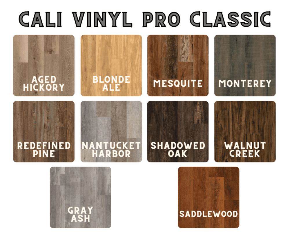 Cali Vinyl Pro Classic Colors