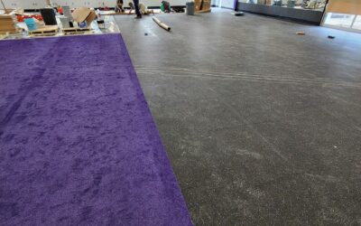Install Story | Anytime Fitness Ecore Rolled Rubber and Turf